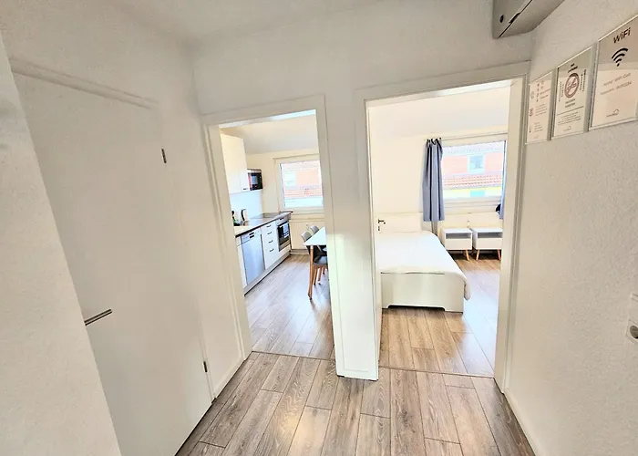 Monteurhaus Mit Zwei In Bremen-mitte, Parkplatz & Wlan Apartmán Brémy